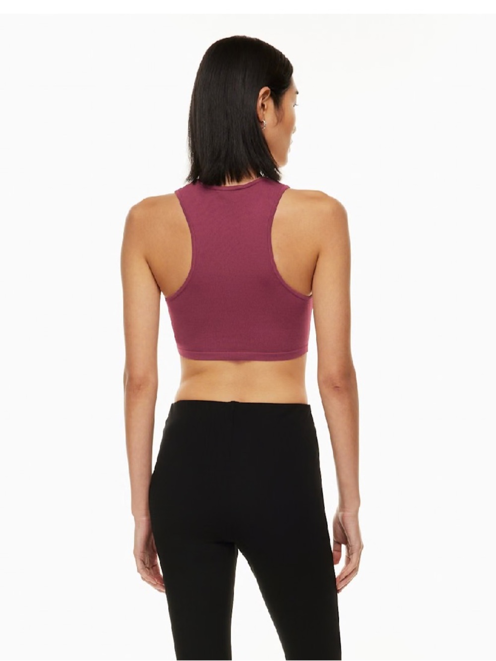 Aritzia Babaton Sculpt Knit Racer Crop Tank - Picture 5 of 7